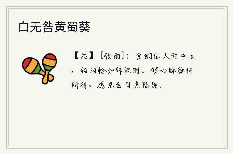 白无咎黄蜀葵
