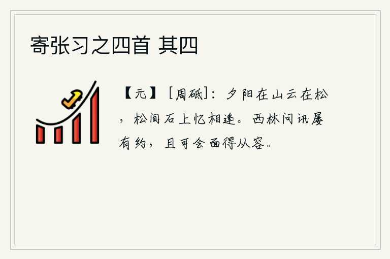 寄张习之四首 其四